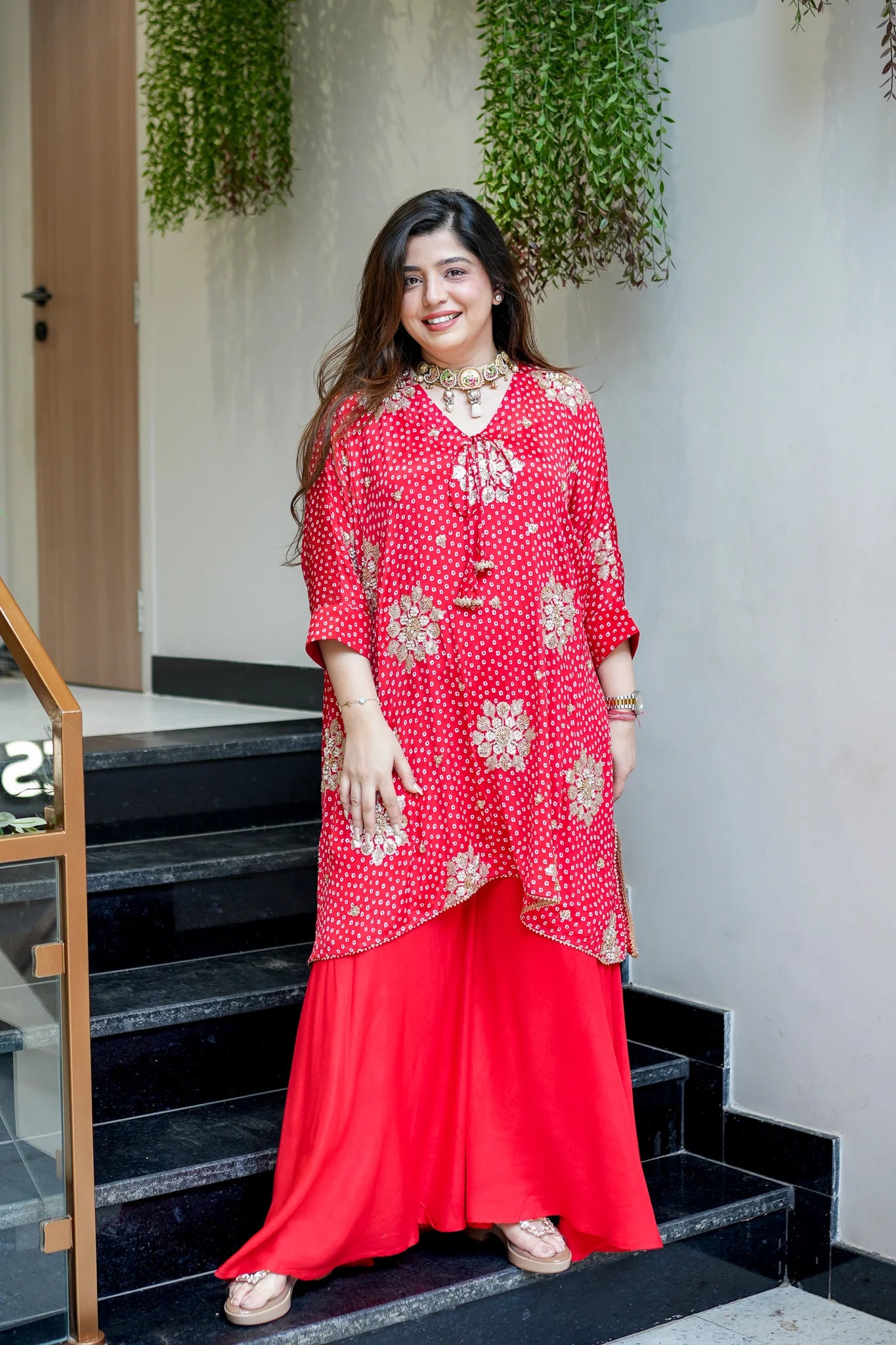 Aviya Embroidered Co ord Set