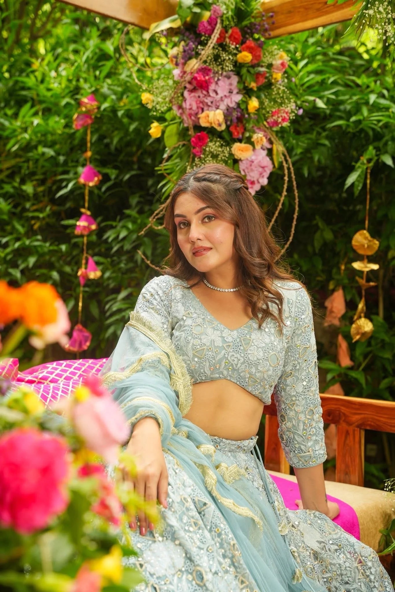 Mehrangini Heavy Lehenga Set