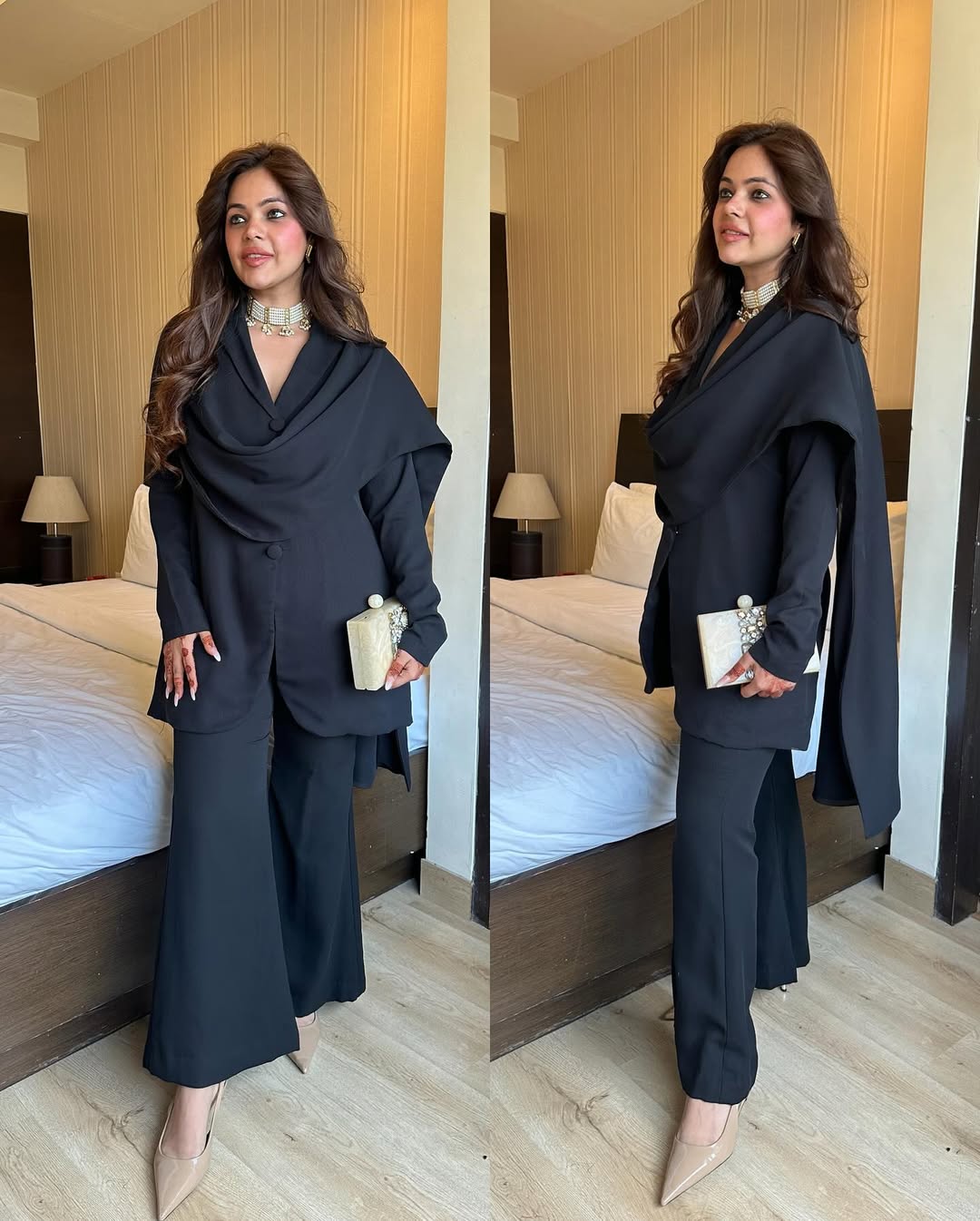 Midnight Black Luxe Co-ord