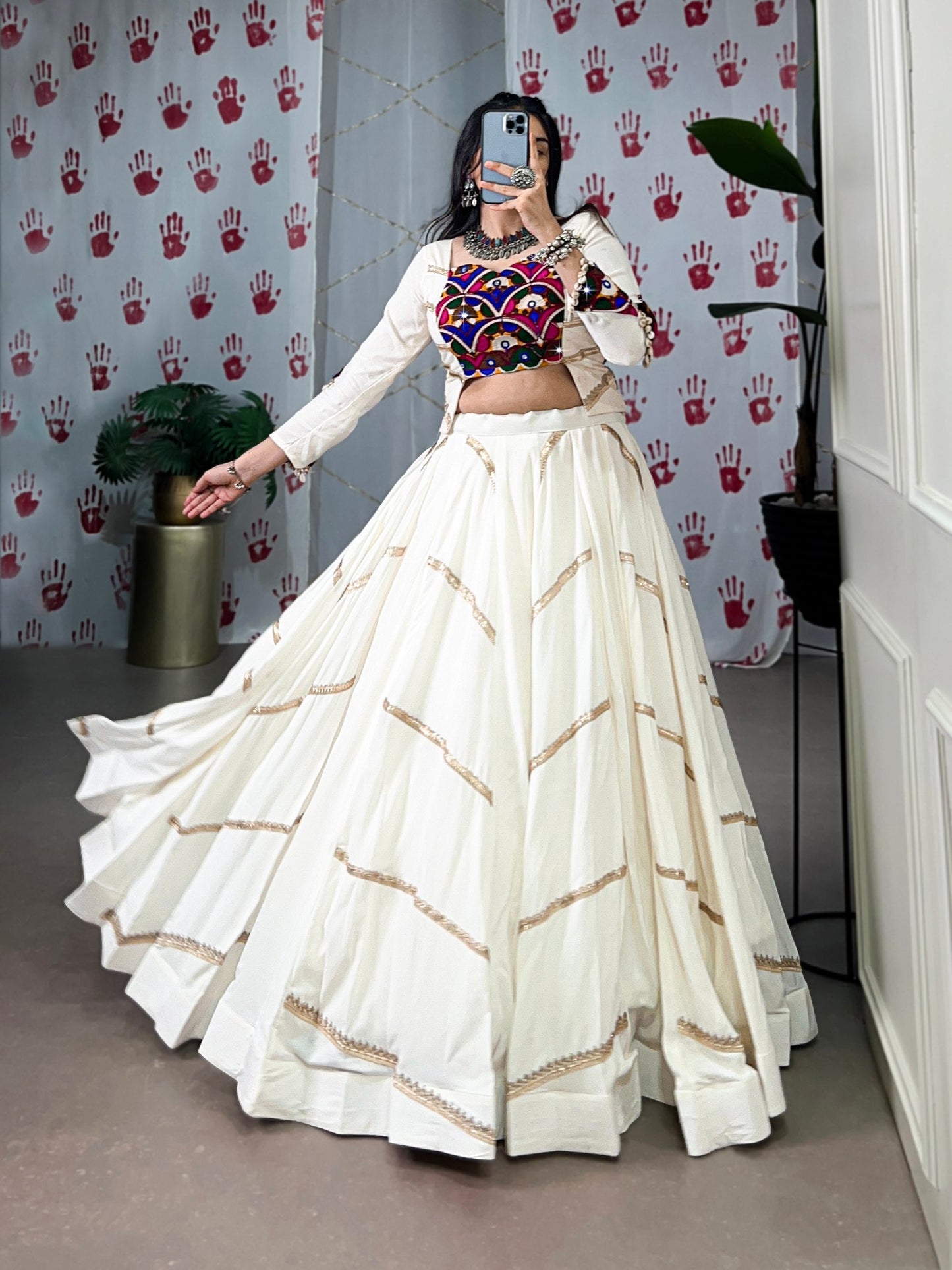 Graceful Glamorous And Rooted In Culture —The Perfect Pick For Garba Night Lehenga Choli