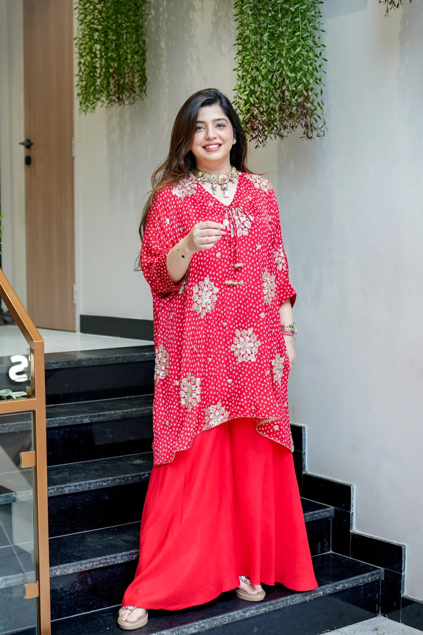 Aviya Embroidered Co ord Set