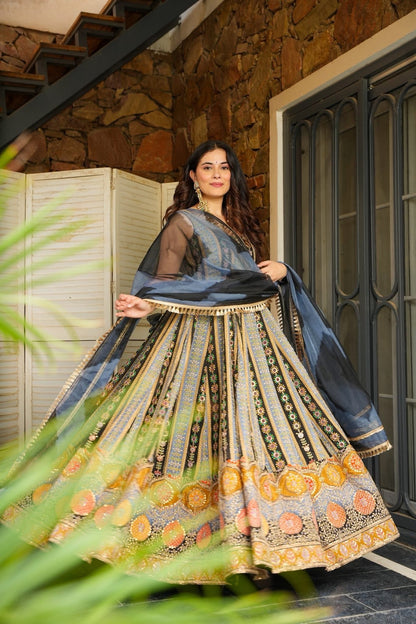 Heer Haveli Maxi Set