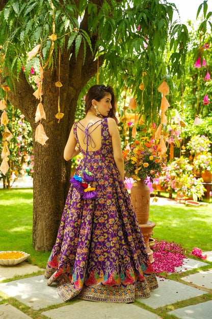 Rajwaada Bagh Maxi Set