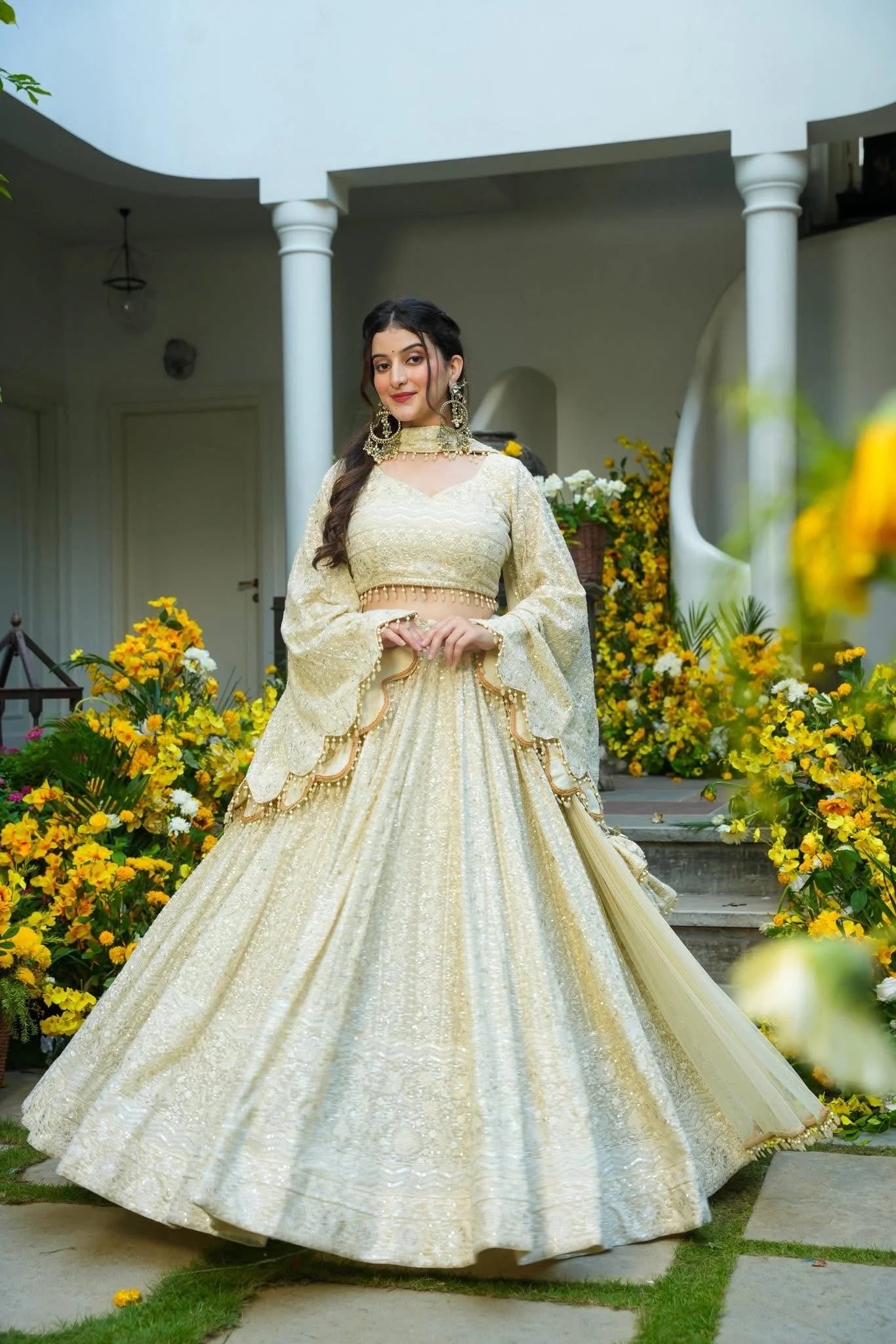 Saarini Wedding Wear Lehenga Set