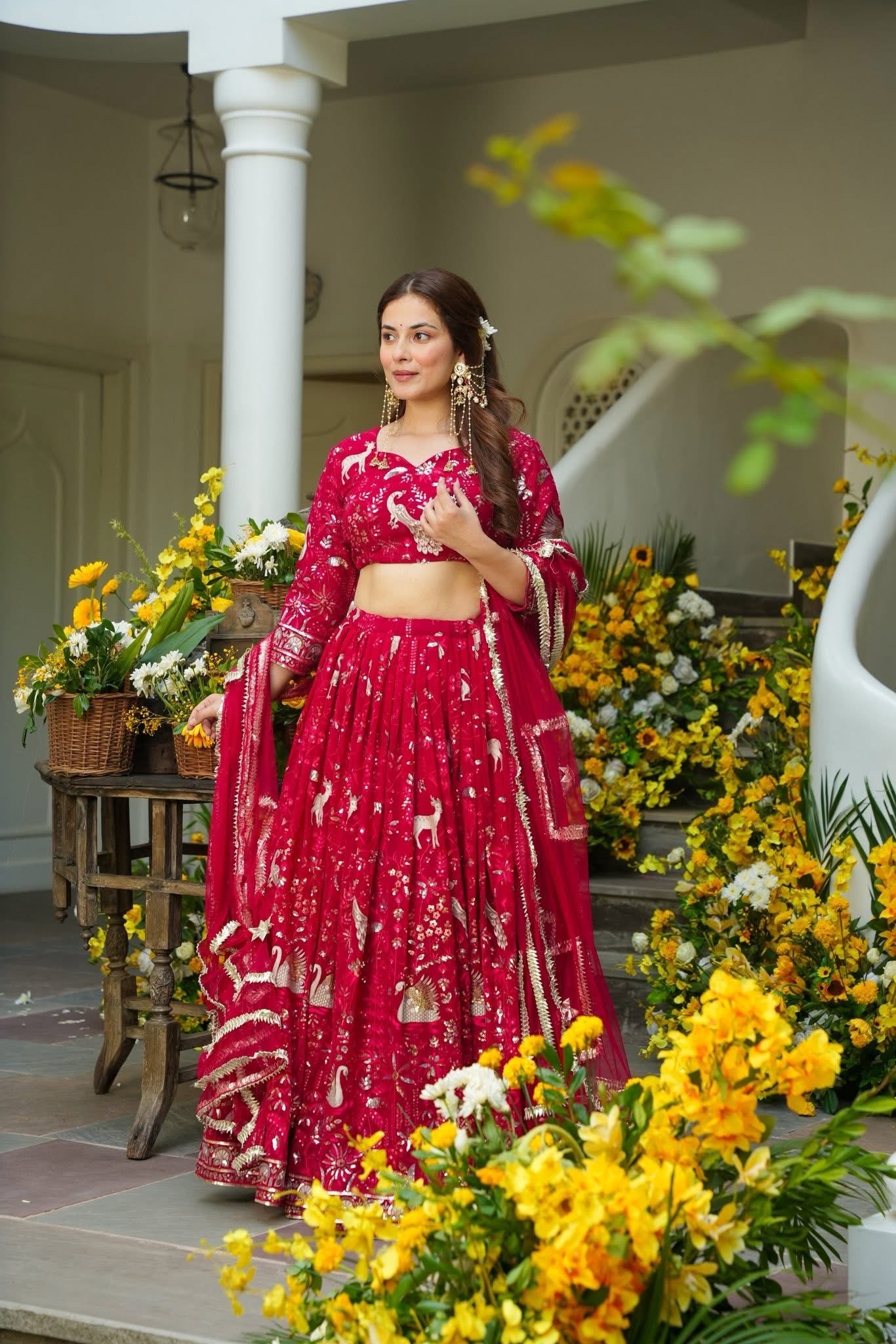 Jahanara Heavy Georgette Festive Lehenga Set