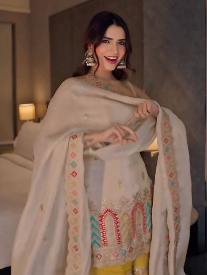 Ivory Sunshine Sharara