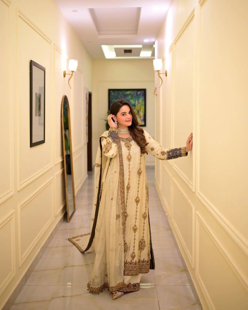 Perfect For Making A Statement At Festive Occasions Georgette Suit Set